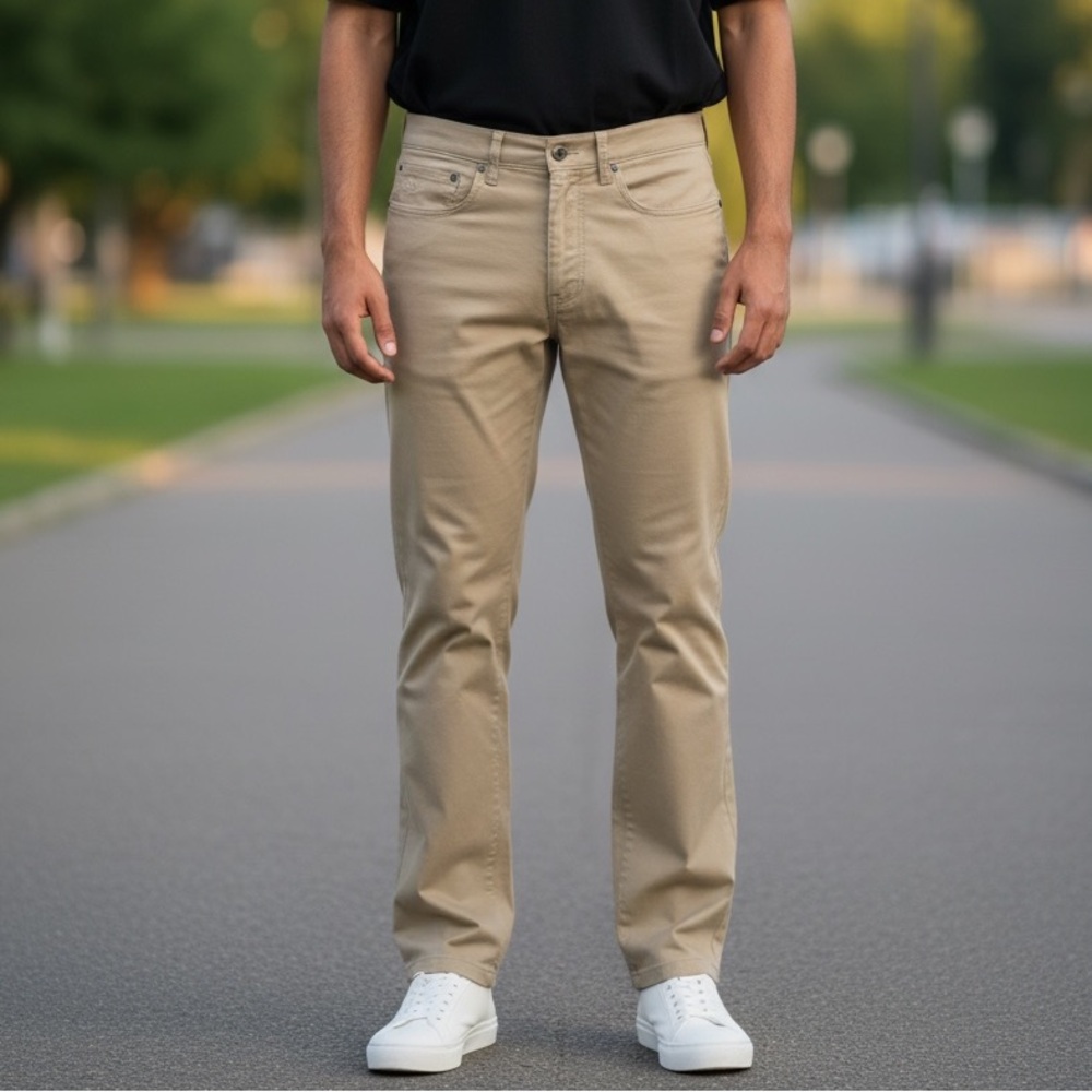 Brooks Brothers Men’s Khaki Stretch Pants – Size 32x32